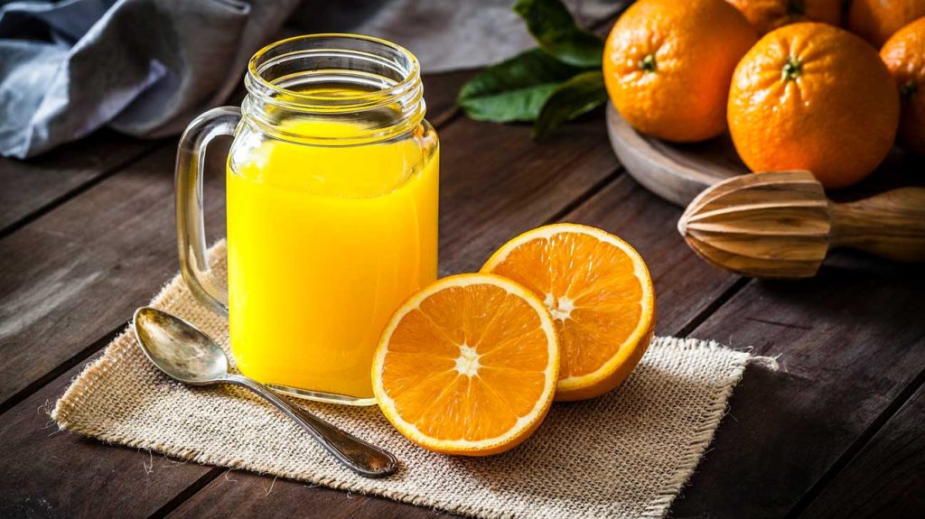 The Vitamin C in Orange Juice