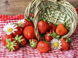 strawberries and gout
