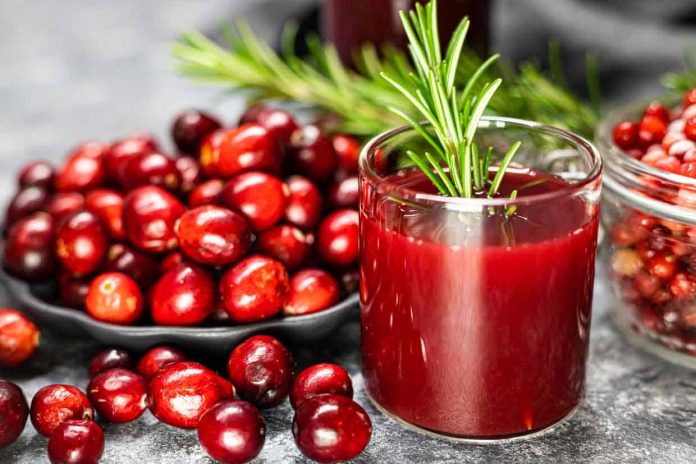 cranberry juice and gout